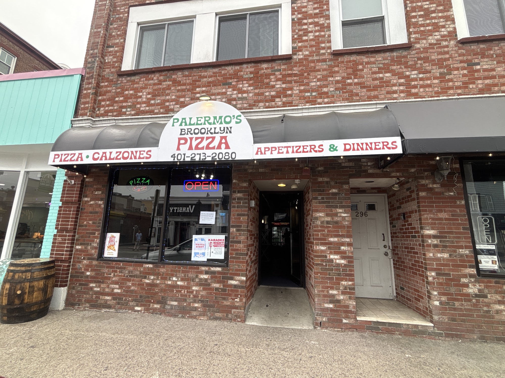 Palermo's Brooklyn Pizza on Atwells Avenue